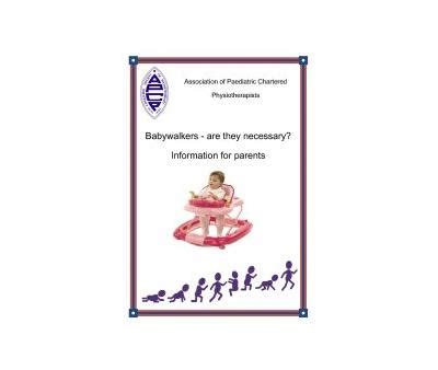Parent Leaflet - Babywalkers - are they necessary? (Updated 2020 ...