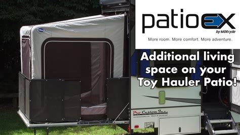 Toy Hauler Ramp Room Screen Tent Wow Blog