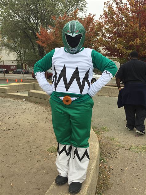 Power Rangers Lost Galaxy Green Ranger Costume Green Ranger Costume