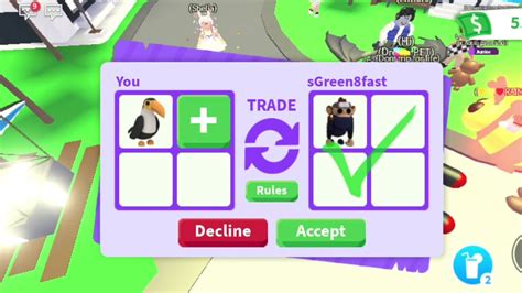 What Do Adopt Me Players Trade For A Toucan Youtube