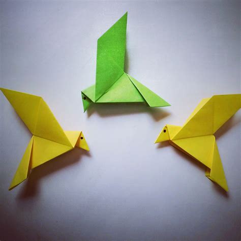Beginner Origami Hummingbird Step By Step
