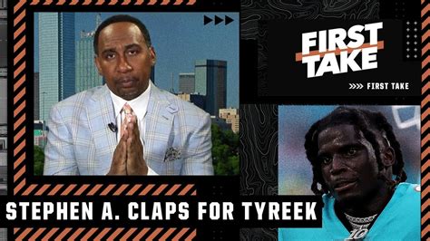 Stephen A Applauds Tyreek Hill For The Way He Talks About Tua Tagovailoa 👏 First Take Youtube