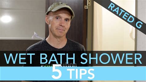Top 5 Tips For Showering In Your R Pod Rv Wet Bath Youtube