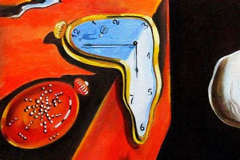 A Persistência Da Memória Quadro Surrealista De Salvador Dalí Toda