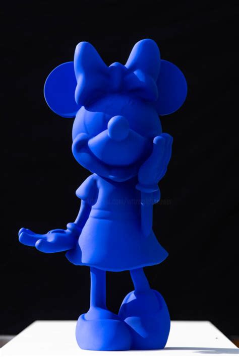Minnie Blue Mat Sculpture By Xavier Wttrwulghe Artmajeur