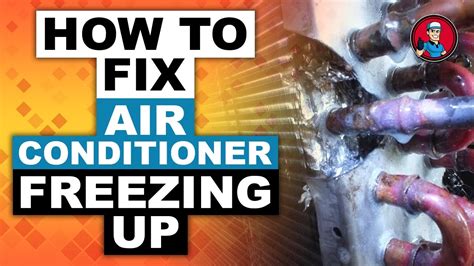 How To Fix Air Conditioner Freezing Up Hvac Training 101 Youtube