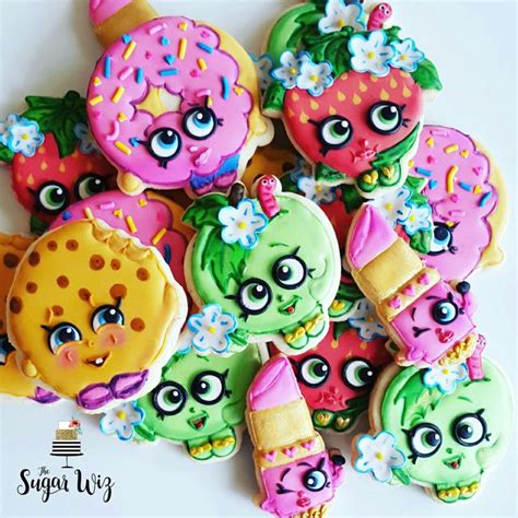 Shopkins Cookies Shopkins Birthday Ideas Shopkins Sugar Cookies