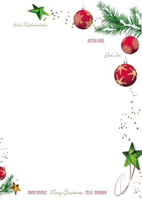 Bei uns auf dem blog gibt es viele kostenlose bastelvorlagen und anleitungen für tolle lesezeichen. Weihnachtsbriefpapier: Briefbögen mit vielen Motiven - 24 ...