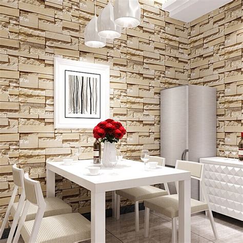 Explore brick wallpaper designs on wallpapersafari | find more items about brick wallpaper for living room, black brick wallpaper, wallpaper the great collection of brick wallpaper designs for desktop, laptop and mobiles. Luxury Stone Brick Wall 10 Meters Non-woven Wallpaper 3D ...