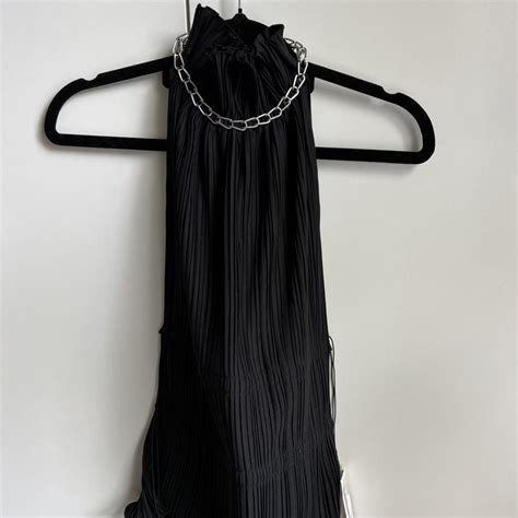 Dion Lee Chain Pleat Halter Top Brand New With Depop