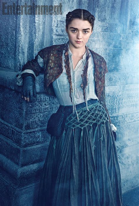 Arya Stark Gets Ladylike Makeover In Game Of Thrones Season 5 Cnet