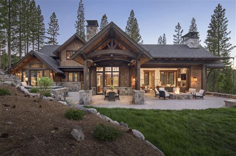 Mountain Cabin Design Ideas Exterior Wall Eve Great