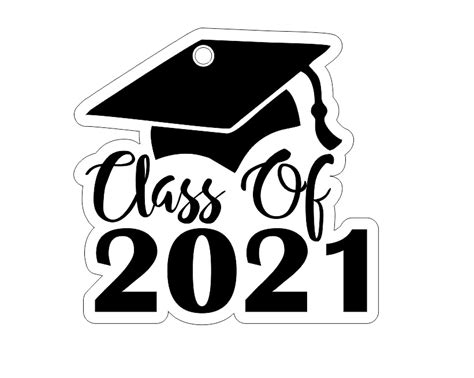 Graduation Clipart 2021 Vector Illustration Class Of 2021 Strong