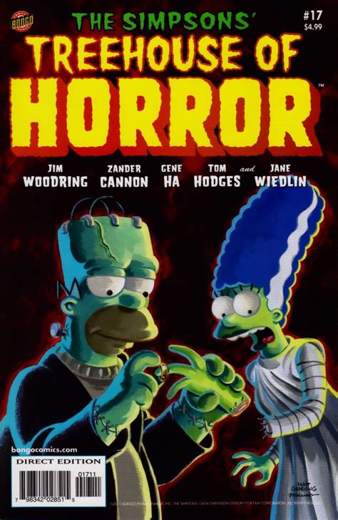 999 Ex Comic Action 20013 Top Bart Simpsons Horror Show 17 Variant Sammeln And Seltenes Comics