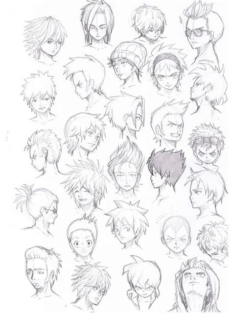 Pin On Anime Hairstyles