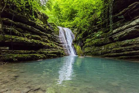 Tatlica Waterfalls Erfelek Sinop Turkey Stock Image Image Of