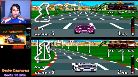 Top Gear Snes Parte 3【final】 Gameplay Completo 100 Serie Carreras