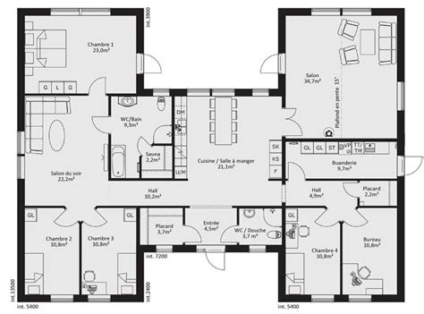 Plan Maison Japonaise Moderne House Floor Plans How To Plan Villa Plan