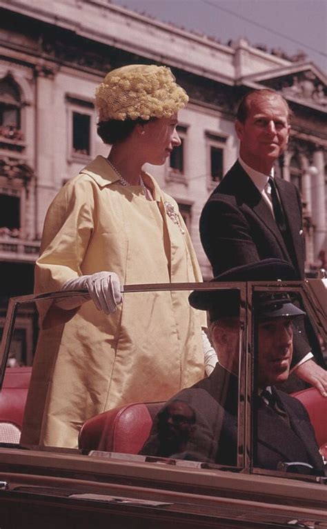 January 1961 Royals In Florence Queen Elizabeth Ii And Prince Philip