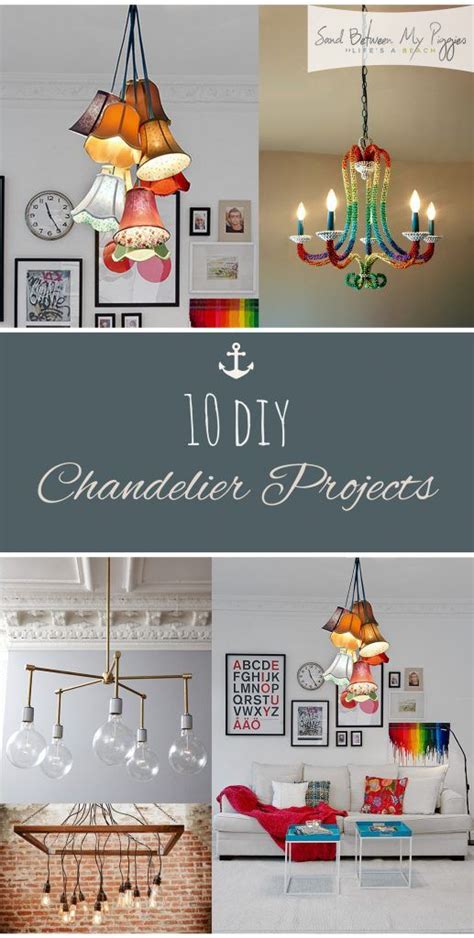 10 Diy Chandelier Projects Diy Lighting Diy Lighting Ideas