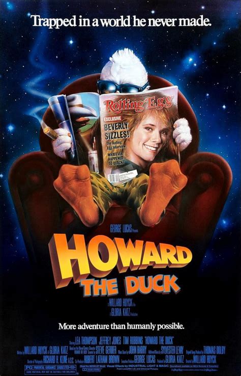 Howard The Duck Movie Poster 1986 80s Movie Guide