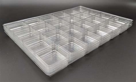 Platic Tray With Dividers Best For Shipping Small Parts Or Items
