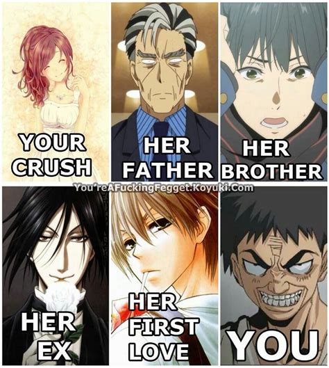 Your Crush X You Anime Meme