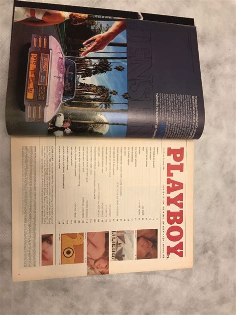 Complete May Playboy Magazine Rita Jenrette Calvin Klein Patty