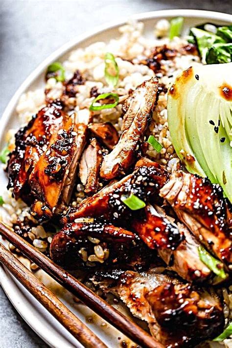 Add the chicken to the air fryer basket and cook in batches 380f turning halfway, until browned on the outside and cooked through, about 10 minutes. Air Fryer Asian-Glazed Boneless Chicken Thighs | Recipe in ...