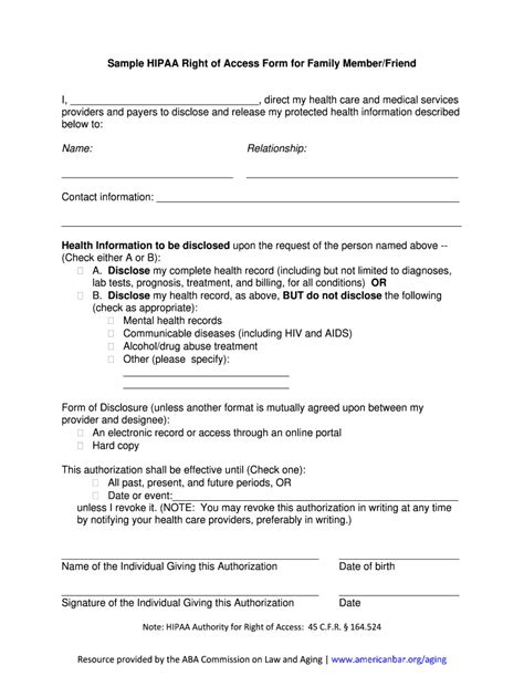 Blank Hipaa Authorization Form Complete With Ease Airslate Signnow