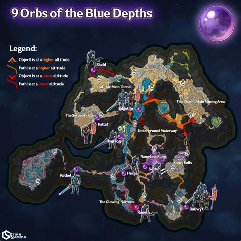Guide 9 Orbs Of Blue Depths Genshinimpact
