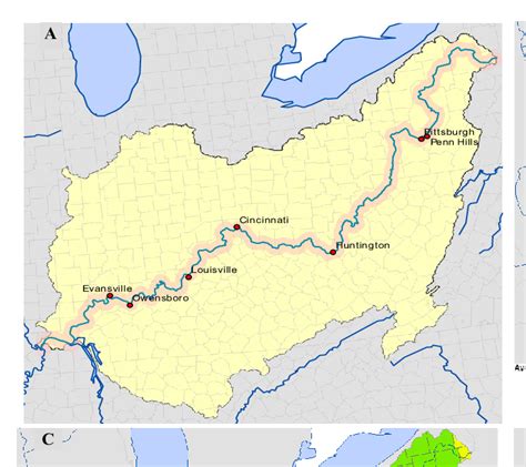 Ohio Watershed Map