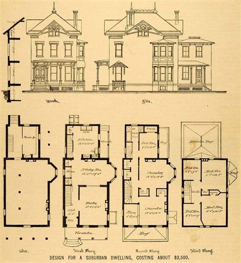 16 Genius Edwardian Floor Plans House Plans