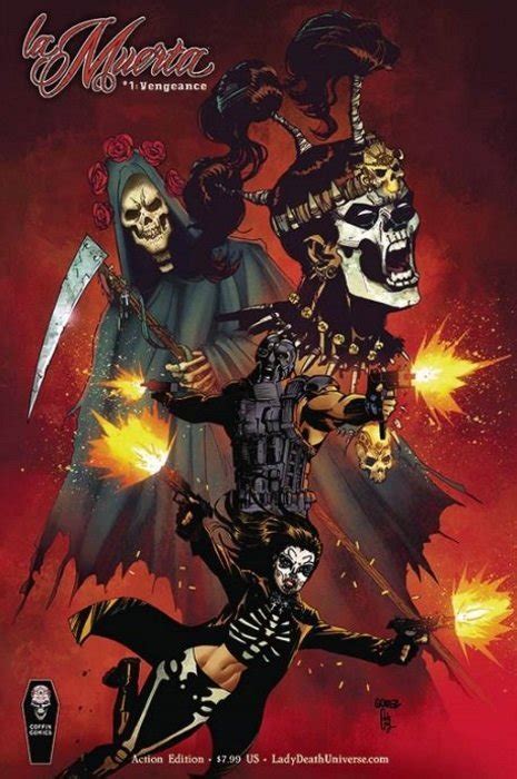 La Muerta Vengeance 1kickstarter B Coffin Comics Comic Book Value