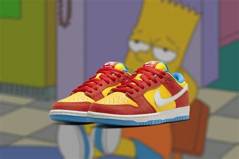 Offizielle Bilder Des Nike Sb Dunk Low Bart Simpson Grailify Nike