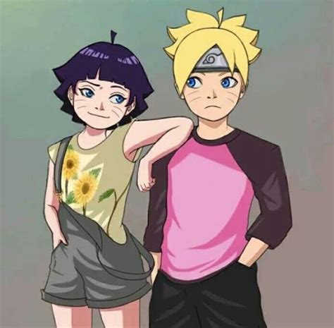 Himawari And Boruto Uzumaki Anime Naruto Uzumaki Boruto Boruto