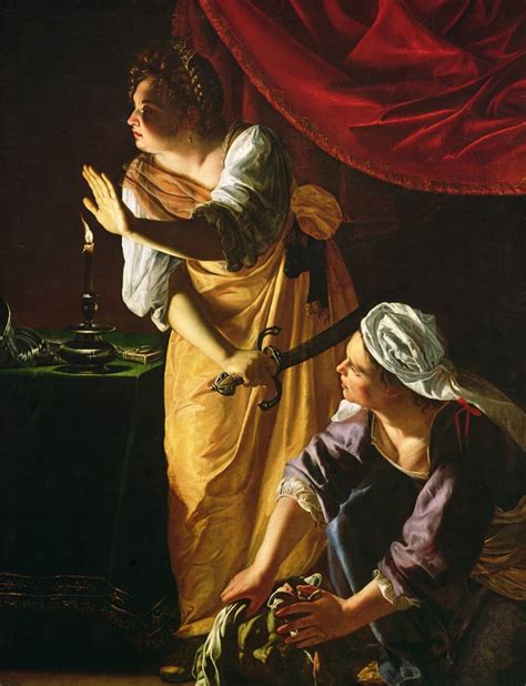 Judith Y Sirvienta Con La Cabeza De Holofernes C1625