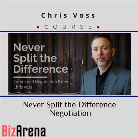 Chris Voss Never Split The Difference Negotiation