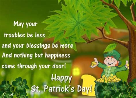 Blessings For St Patricks Day Free Happy St Patricks Day Ecards
