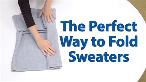Closet Organization 101 The Best Way To Fold A Sweater How To Fold