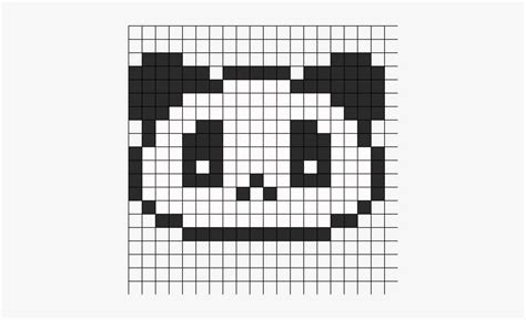 Cute Panda Pixel Art Grid Pixel Art Grid Gallery