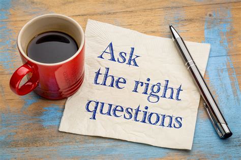This means that asking questions is one of the most important elements of english conversation. How to Choose the Right SEO Company: 32 Questions to Ask