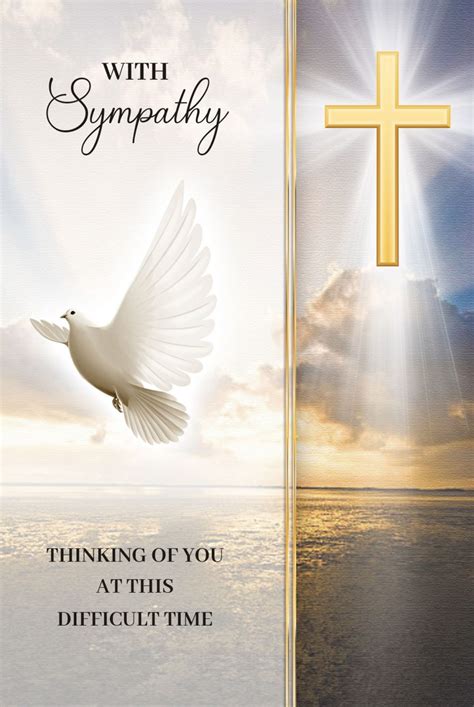 Sympathy Religious Cards Sy85 2 Designs
