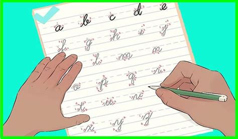 Cómo Aprender A Escribir Con Letra Cursiva Principiantes