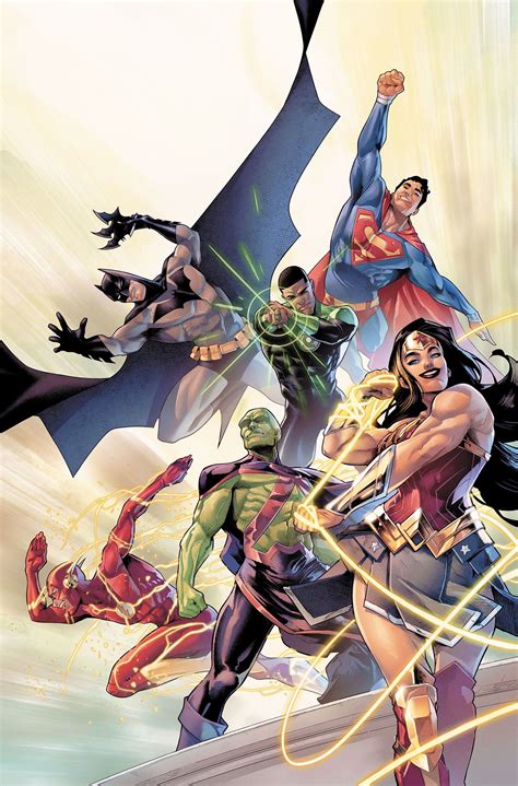 Cover Justice League 41 Textless Variant Cover By Jamal Campbell