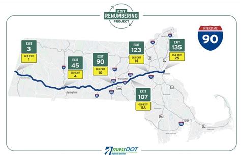 Whats Your New Exit Number Statewide Highway Map Shows Renumbered