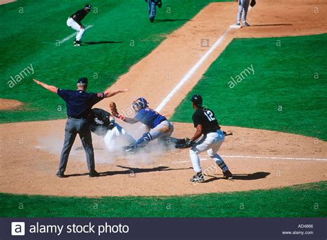 Baseball Home Plate Slide High Resolution Stock Photography And Images