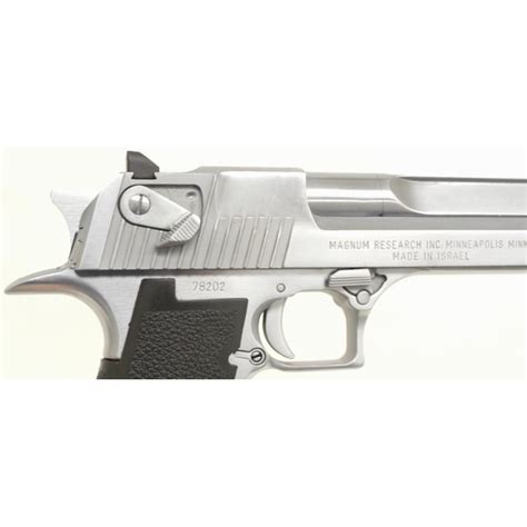 Imi Magnum Research Desert Eagle 44 Mag Caliber Pistol With Brushed