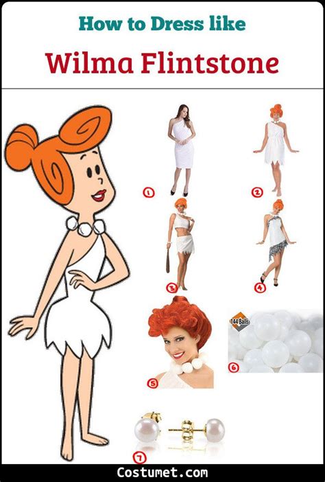 Wilma Flintstone Costume For Cosplay And Halloween 2023 Wilma Flintstone Costume Wilma