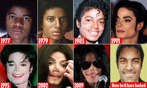 Michael Jackson Plastic Surgery Before And After Nose